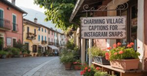 150 + Charming Village Captions for Instagram Snaps