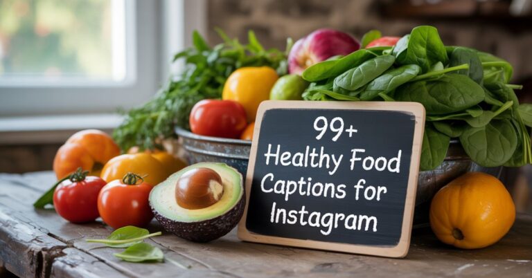 99+ Healthy Food Captions for Instagram